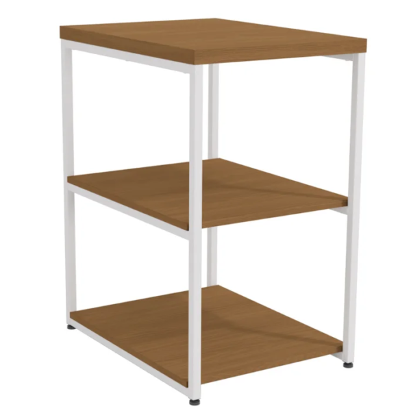 A mesa de apoio é excelente para otimizar o seu escritório com um toque moderno. Com design funcional, a mesa de apoio possui tampos com sete camadas de pintura, proporcionando um melhor acabamento da cor e mais durabilidade, sua estrutura é metálica, pintada com tinta epóxi, super-resistente à umidade, deixando ela mais durável e fácil de limpar, garantindo ao móvel alta qualidade e sofisticação.