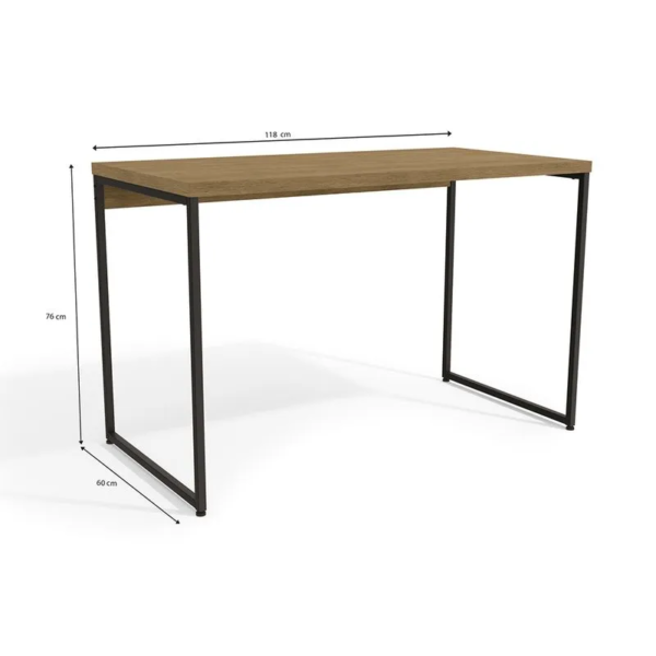 A mesa secretária freijó de madeira é ideal para otimizar a rotina e ter uma estação de trabalho moderna!