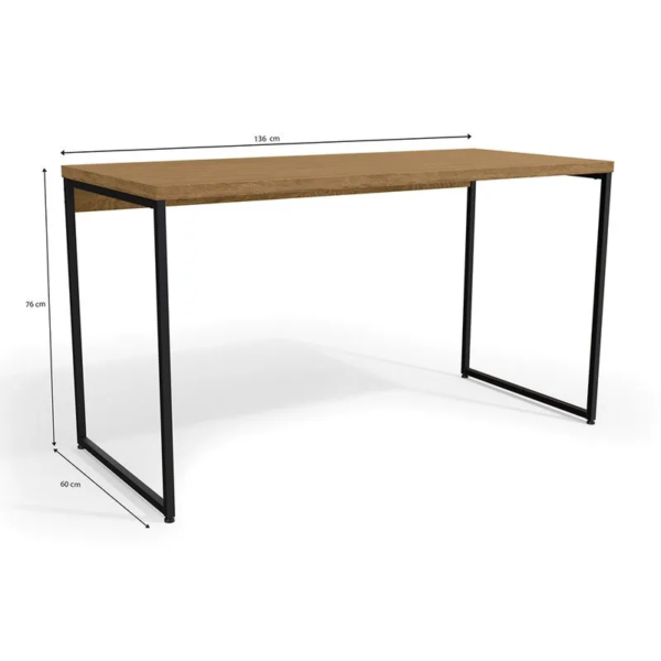 A mesa secretária freijó de madeira é ideal para otimizar a rotina e ter uma estação de trabalho moderna!