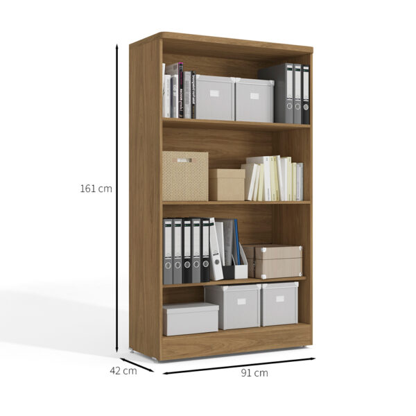 Beleza e funcionalidade você encontra na linha de escritórios Versatile. Móveis desenvolvidos para tornar o local de trabalho mais confortável, proporcionando o bem estar necessário para o seu dia a dia. A linha é composta por itens modulares, possibilitando que você crie o seu Ambiente de trabalho ideal de acordo com a sua necessidade. Linha com acabamento em BP, com mais resistência e durabilidade. O armário estante permite que você utilize os nichos abertos de forma prática e organizada, para expor livros ou objetos decorativos. Além disso, conta com duas portas com chave, para guardar documentos de forma segura e organizada.