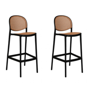 A banqueta Positano é super elegante, ideal para acompanhar bancadas de bares ou cafés! Seu encosto e assento possuem a textura de Rattan, porém por ser toda em polipropileno, ela possui uma resistência ainda maior. Seu estilo moderno e elegante faz com que ela se adéque a ambientes internos e externos.