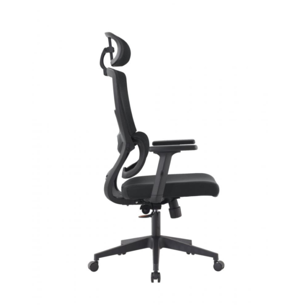 A cadeira Chelsea Presidente, certificada pela NR17, é ideal para trabalhar com conforto no escritório ou em casa. Totalmente ajustável, com braços, assento e encosto reguláveis, ela adapta-se às necessidades do usuário. Seu assento em espuma injetada proporciona conforto juntamente ao encosto em tela com lombada ergonômica, que previne dores nas costas.
