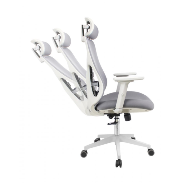 A cadeira Everest Presidente é ergonômica, ajustável e possui duas opções de cores, sendo elas, preto ou gelo. Proporciona conforto e suporte, com recursos ajustáveis para encosto, altura do assento e apoios de braço. Seu design diferenciado, garante boa postura, distribuição de peso e prevenção de dores nas costas. Ideal para um ambiente de trabalho produtivo e saudável.