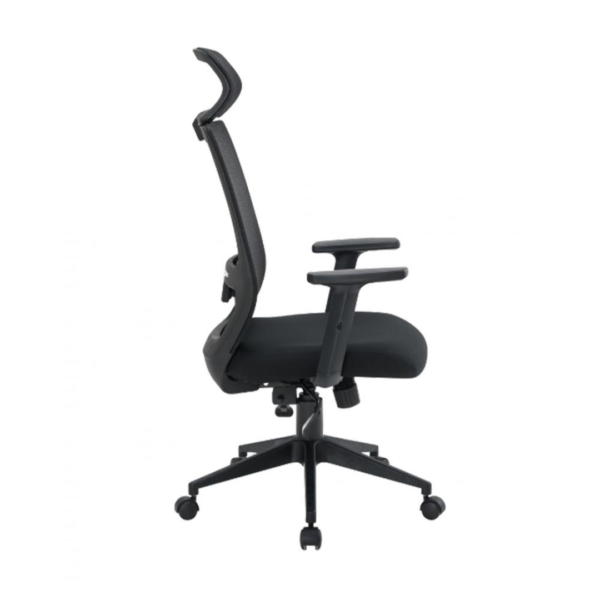 A cadeira Genebra Presidente por ser ergonômica ela é ideal para trabalhar, seja no escritório ou em casa. Ela é totalmente ajustável, seus braços, assento e encosto. Isso fará a cadeira se adaptar a pessoa que está usando. Seu assento em espuma injetada é muito confortável também, e seu encosto em tela com apoio de lombar, evitarão suas dores nas costas.