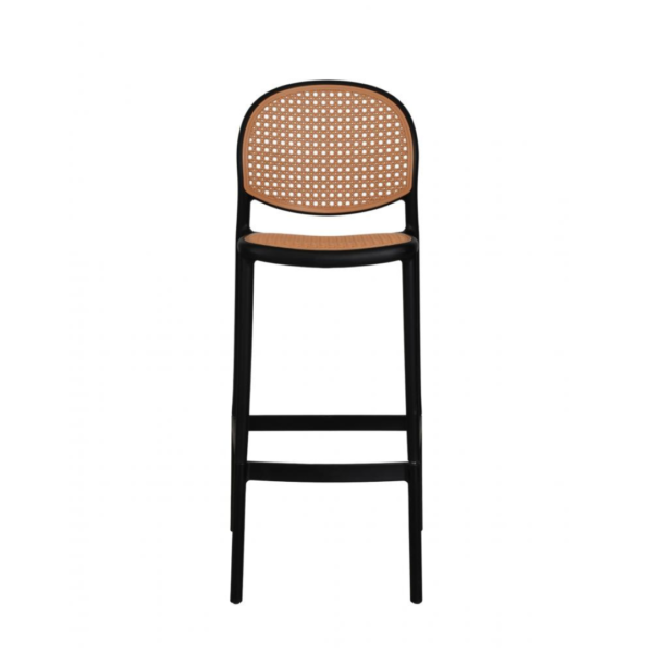 A banqueta Positano é super elegante, ideal para acompanhar bancadas de bares ou cafés! Seu encosto e assento possuem a textura de Rattan, porém por ser toda em polipropileno, ela possui uma resistência ainda maior. Seu estilo moderno e elegante faz com que ela se adéque a ambientes internos e externos.