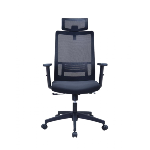 A cadeira Brooklyn por ser ergonômica ela é ideal para trabalhar! Ela é totalmente ajustável, seus braços, assento, encosto e apoio de cabeça. Isso fará a cadeira se adaptar a pessoa que está usando. Seu assento em espuma injetada é muito confortável também, e seu encosto em tela com apoio de lombar, evitarão suas dores nas costas.