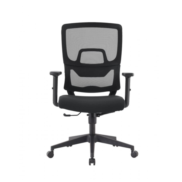 A cadeira Chelsea Diretor, certificada pela NR17, é ideal para trabalhar com conforto no escritório ou em casa. Totalmente ajustável, com braços, assento e encosto reguláveis, ela adapta-se às necessidades do usuário. Seu assento em espuma injetada proporciona conforto juntamente ao encosto em tela com lombada ergonômica, que previne dores nas costas.