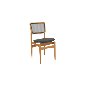 A cadeira Stela é a escolha certa! Com um estilo único e muito moderno, ela é produzida em estrutura resistente, de madeira de eucalipto, garantindo mais durabilidade. Entregue montada, ela suporta até 120 kg, além de combinar com todas as ocasiões, e com medidas de 88 cm de altura, sendo 50 cm a altura do assento, 45,5 cm de largura e 53 cm de profundidade, para ainda mais comodidade, o assento possui um design curvo, acomodando perfeitamente à mesa, e sendo estofado com tecido corino chumbo, garante um toque suave e gostoso para uma sala de jantar ainda mais completa. Os destaques ficam para a telinha cor chumbo no encosto da cadeira, que além de trazer modernidade, torna a peça ainda mais diferenciada. Os pés, torneados palitos, aliados ao assento flutuante, são outro diferencial que chama atenção na peça e transformam seu espaço e momentos, garantindo ainda mais beleza e sofisticação.