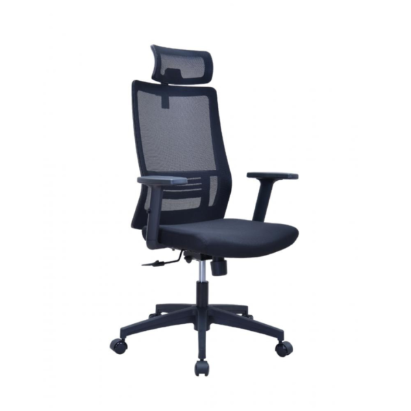 A cadeira Brooklyn por ser ergonômica ela é ideal para trabalhar! Ela é totalmente ajustável, seus braços, assento, encosto e apoio de cabeça. Isso fará a cadeira se adaptar a pessoa que está usando. Seu assento em espuma injetada é muito confortável também, e seu encosto em tela com apoio de lombar, evitarão suas dores nas costas.